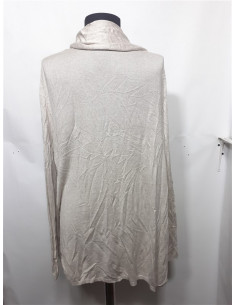 Cardigan dama culoare crem Tex marime XL 2