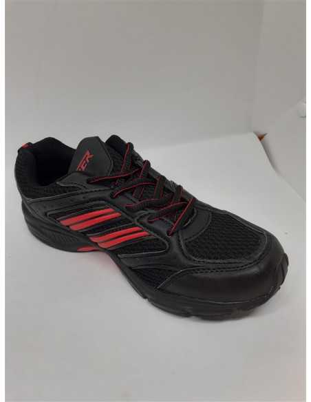 Adidasi Veer model universal culoare negru rosu marime 37