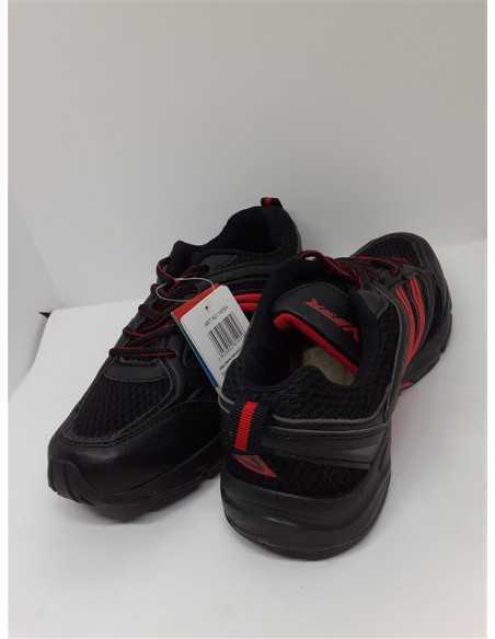 Adidasi Veer model universal culoare negru rosu marime 37
