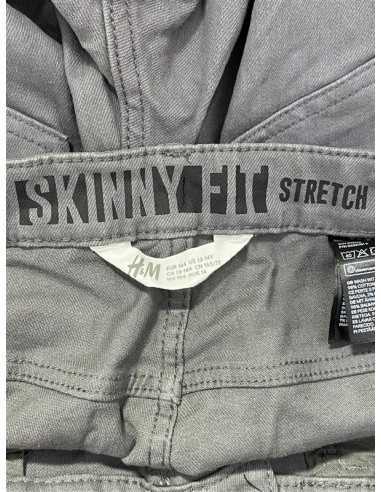 Blugi fetite gri cu buzunare H&M marimea 13 14 ani