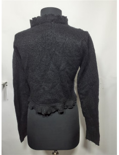 Bolero tricotat dama cu maneca lunga Bolong marime S 2