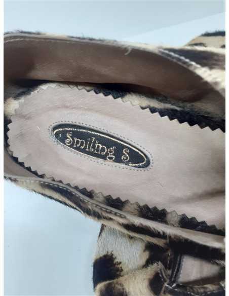 Pantofi dama print animal Smiling S marime 41