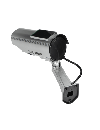 Camera Supraveghere Falsa cu Panou Solar si Led intermitent