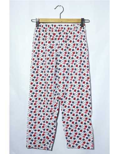 Pantaloni de pijama copii cu buline marimea 9 10 ani