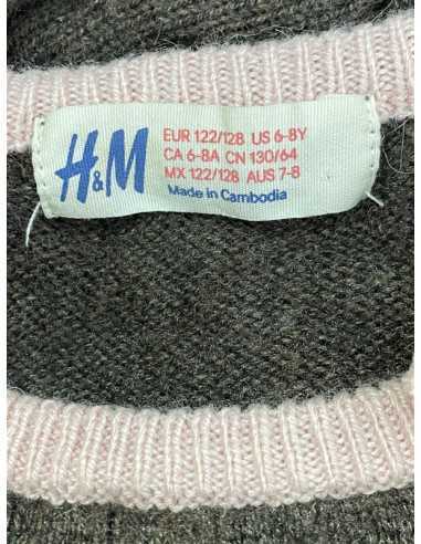 Puloveras fetite cu maneca lunga si fundita H&M