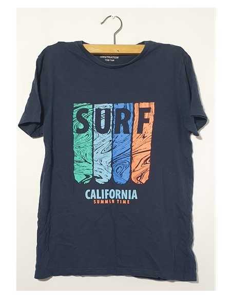 Tricou baieti albastru Destination