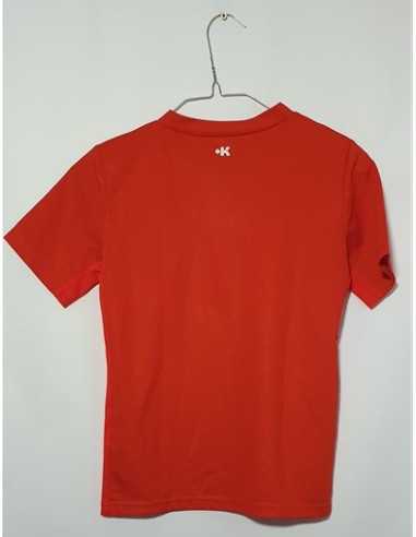 Tricou copii rosu Oxylane