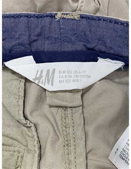 Pantaloni baietei bej cu buzunare H&M