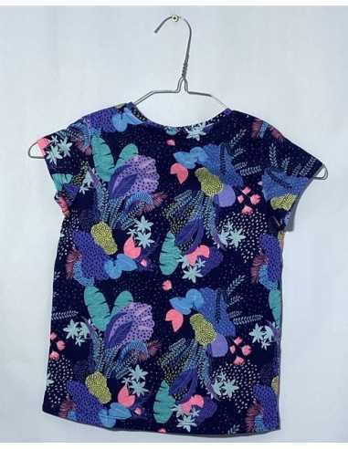 Tricou fetite cu imprimeu cu plante Little Kids