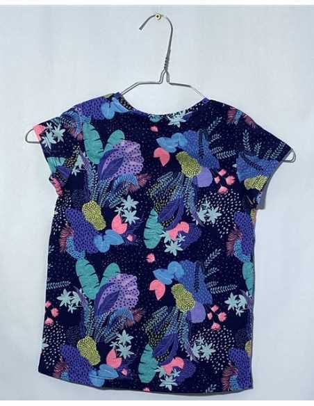 Tricou fetite cu imprimeu cu plante Little Kids