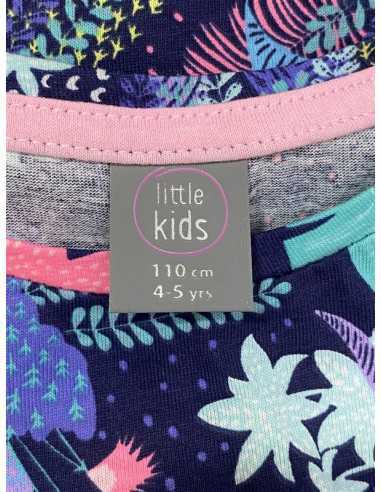 Tricou fetite cu imprimeu cu plante Little Kids