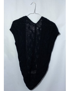 Bolero dama tricotat negru 2