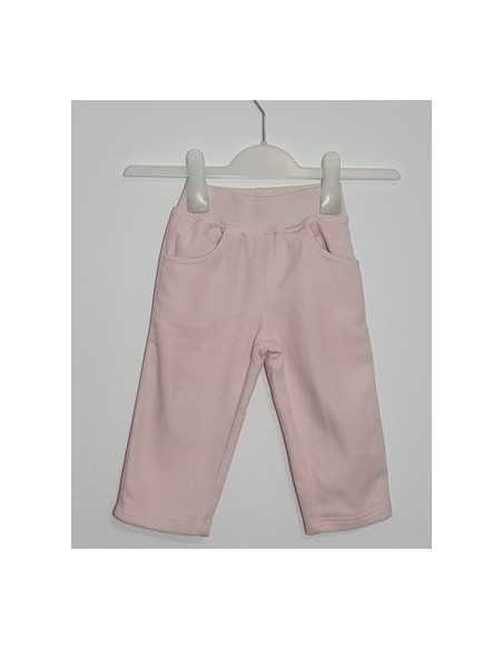Pantaloni fetite cu buzunare tip polar Tex Baby