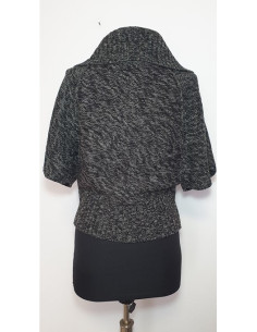 Pulover de dama tricotat cu maneca scurta Only 2