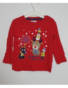 Bluza cu maneca lunga pentru copii imprimeu pentru Craciun