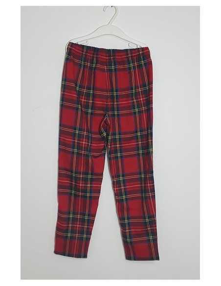 Pantaloni de fetite model in carouri Fabkids