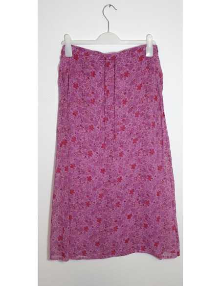 Fusta dama cu motive florale marimea 36 Downtown