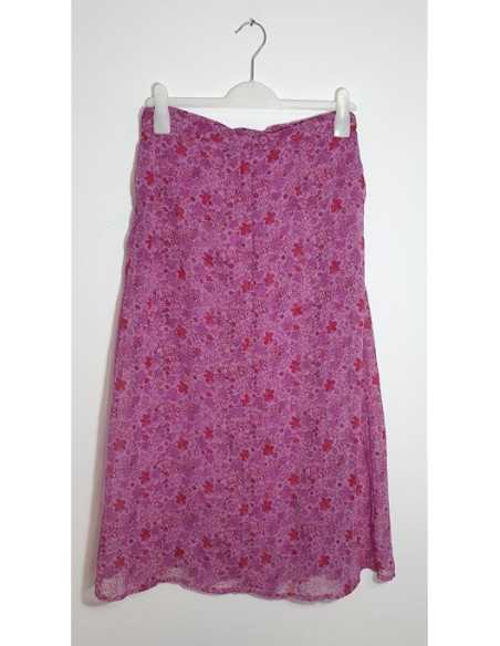 Fusta dama cu motive florale marimea 36 Downtown
