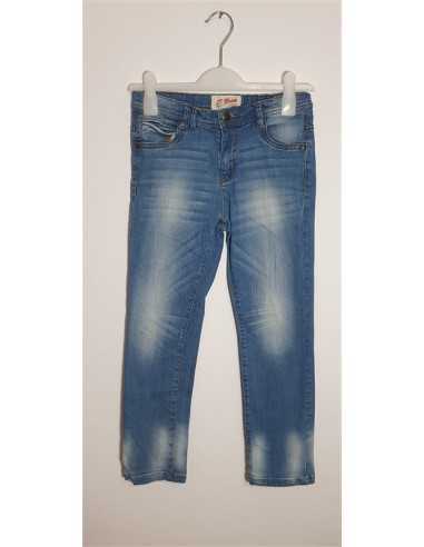 Pantaloni Jeans pentru fetite cu aspect decolorat LC WAIKIKI