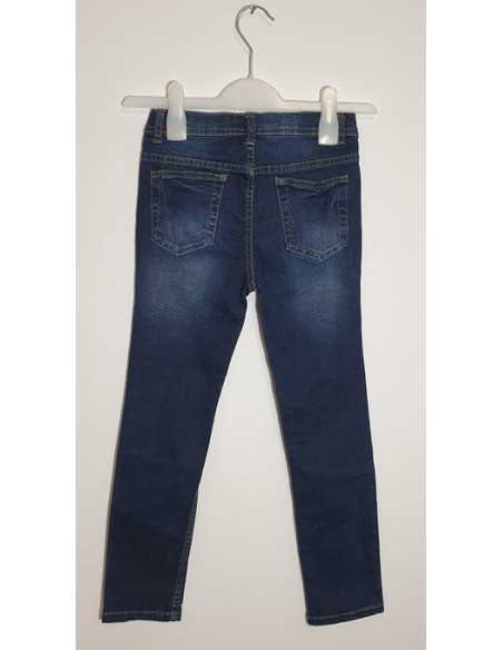 Pantaloni Jeans pentru fetite 8-9 ani SKINNY Denim