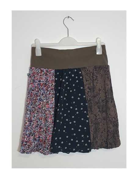 Fusta dama cu elastic lat in talie Dept