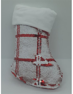 Botos de plus decorativ pentru Craciun cu paiete 2