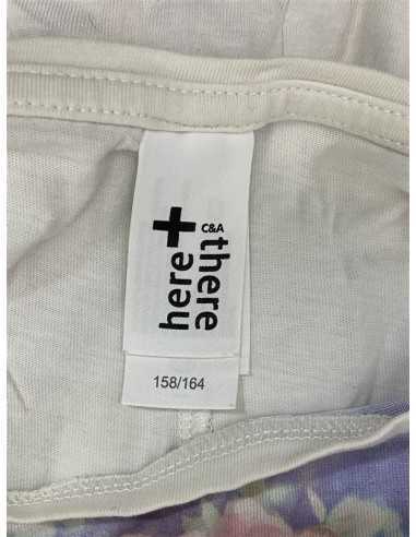 Tricou fetite cu fluturi si imprimeu fata C&A