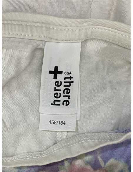 Tricou fetite cu fluturi si imprimeu fata C&A