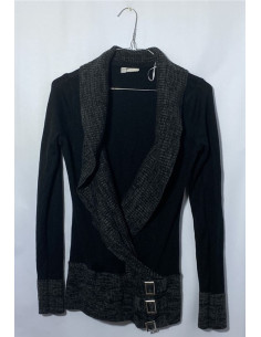 Bluza dama cu maneca lunga si decolteu adanc Bodyflirt