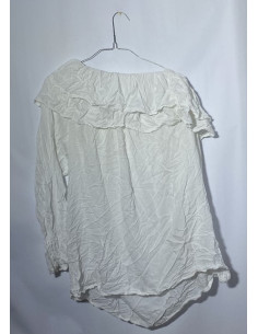 Bluza dama cu decolteu si volane 2