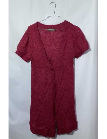 Puloveras dama roz cu maneca scurta Fever