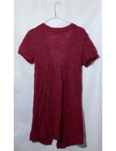 Puloveras dama roz cu maneca scurta Fever 2