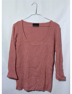 Bluza dama roz cu maneca trei sferturi Ladies