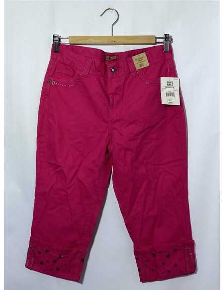 Pantaloni trei sferturi roz copii cu inimioare la tiv Faded Glory