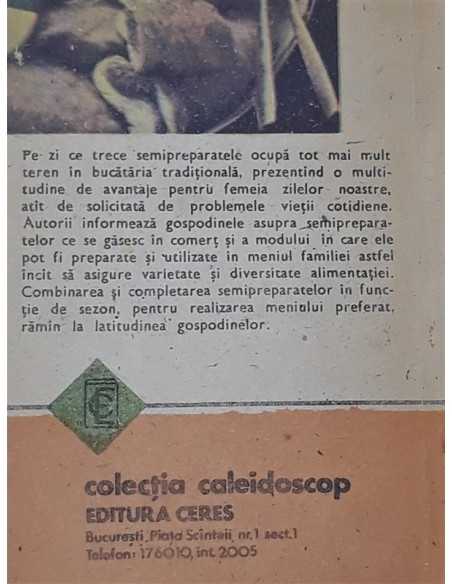 Semipreparatele in bucataria moderna