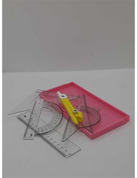 Set geometrie 6 piese Rio