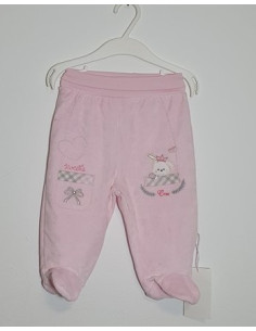 Pantaloni caldurosi cu botosei pentru fete Caramell