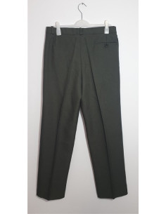 Pantaloni la dunga barbati culoare kaki 2