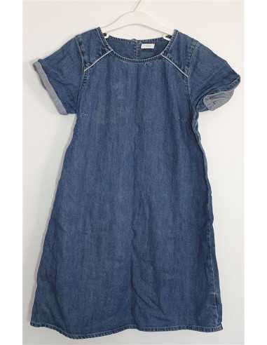 Rochie de chambray cu croiala in A Next