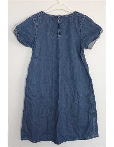 Rochie de chambray cu croiala in A Next