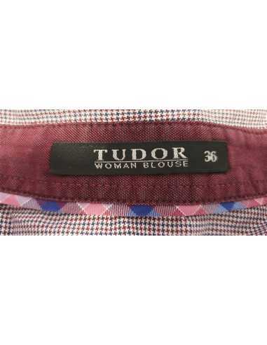 Camasa barbateasca cu model pepit TUDOR WOMAN BLOUSE
