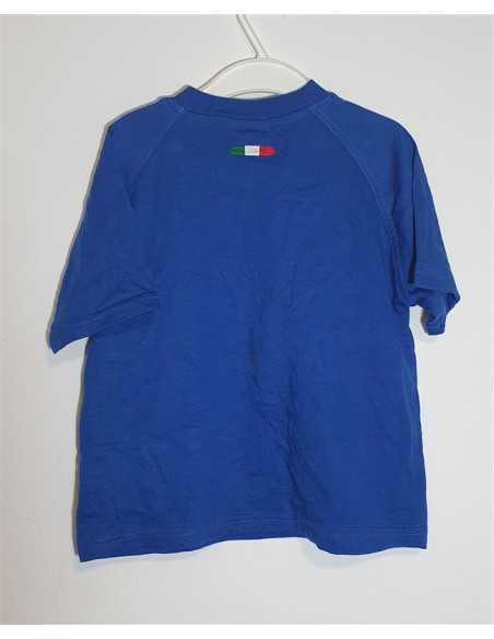 Tricou baieti cu maneca scurta imprimeu steagul Italiei Alive