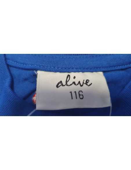 Tricou baieti cu maneca scurta imprimeu steagul Italiei Alive