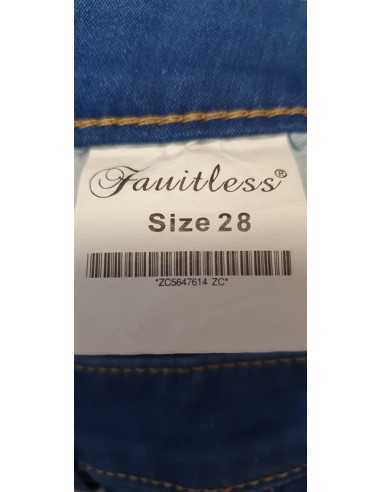 Pantaloni Jeans stretch cu buzunare Fauitless