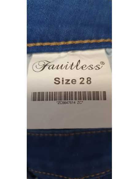 Pantaloni Jeans stretch cu buzunare Fauitless
