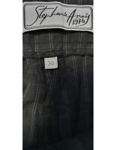 Pantaloni pentru vara in carouri Stephanie Anais