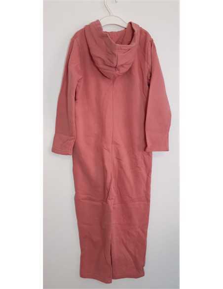 Pijama intreaga cu gluga pentru fetite Hip&Hopps