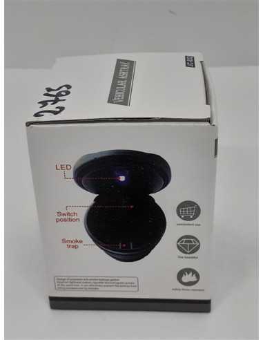 Scrumiera universala cu capac si LED Blue JC032