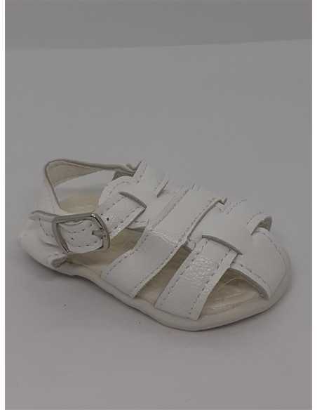 Sandale pentru vara fetite culoare alb marime 17
