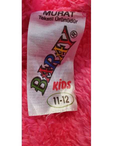 Halat de baie pentru fetite cu imprimeu iepuras Baray Kids